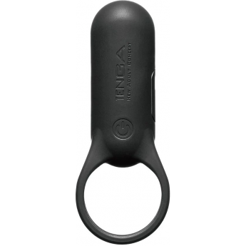 Эрекционное кольцо TENGA SVR+ BLACK с вибрацией Эрекционное кольцо TENGA SVR+ BLACK с вибрацией