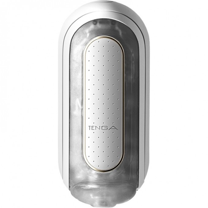 Мастурбатор TENGA FLIP ZERO с вибрацией белый + Подарок TFZ-101