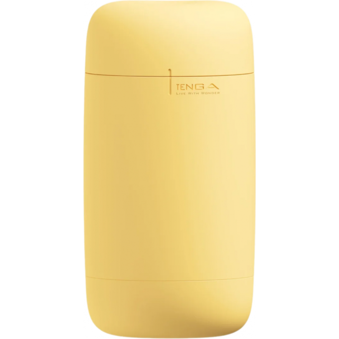 Мастурбатор TENGA PUFFY CUSTARD Yellow + Подарок PUF-004
