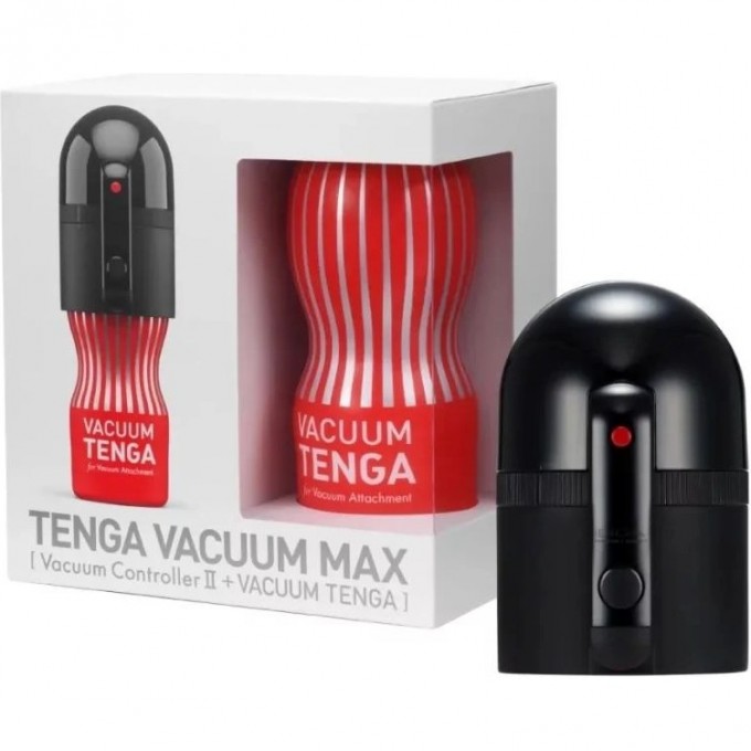 Набор TENGA VACUUM MAX: мастурбатор и устройство для создания вакуума + Подарок TVC-101S