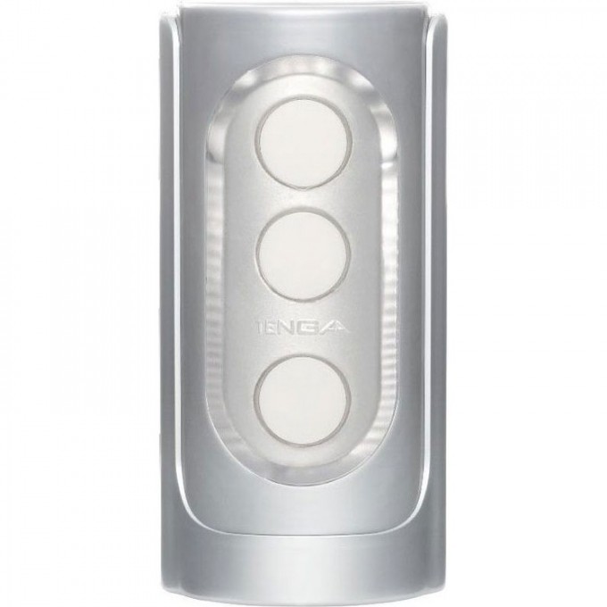 Стимулятор TENGA FLIP HOLE серебристый + Подарок THF-003
