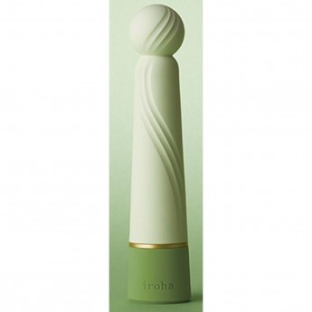 Вибратор Iroha Hisui Rin+ перезаряжаемый, салатовый + Подарок
